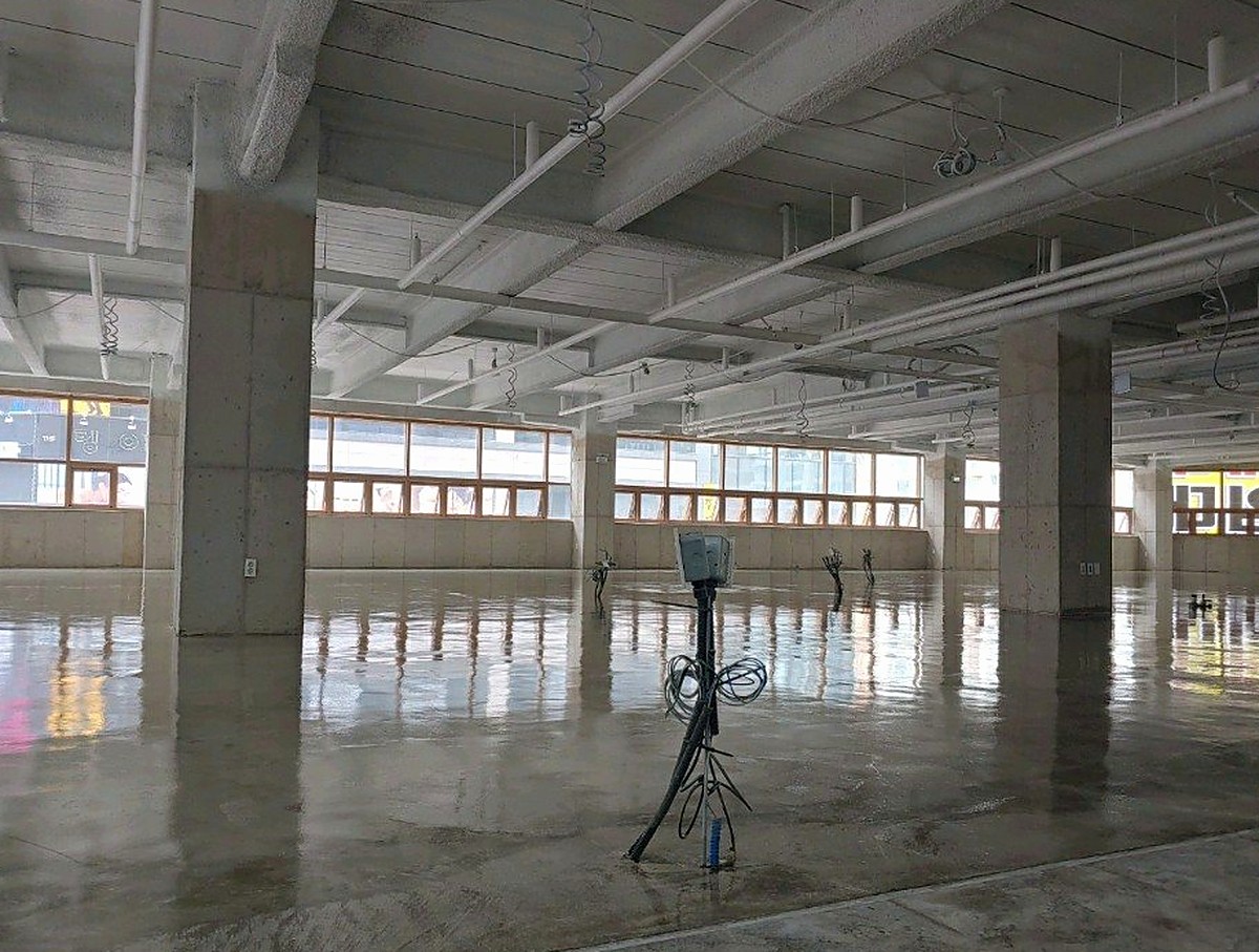 익산 바닥 에폭시 - 체육관 바닥 도장